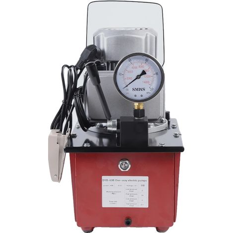 Pompe hydraulique, alimentée par électricité, fonctionnement à haute pression, 220V, COULEUR ROUGE (1/2)