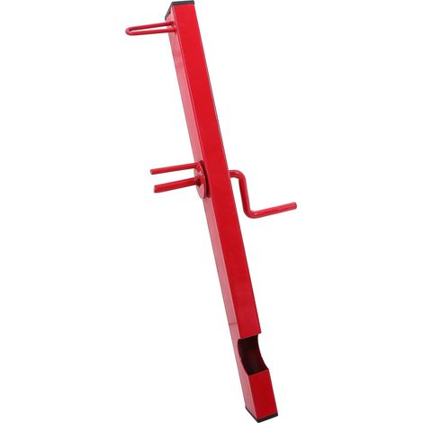 Enrouleur Manuel pour Sangle de Chargement en Acier Rouge, Outil Portable Améliorant L'efficacité pour Sangles de Camion Enroulement Rapide (1/5)