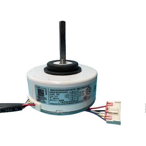 Moteur de ventilateur intérieur sans balais CC 20 W WZDK20-38G/ZKFP-20-8-6 pour climatiseur Midea Inverter ( ) (1/2)