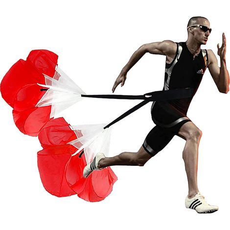 Parachute De Resistencia - 5 A 15 Kg De Resistencia - Para Entrenamiento De Velocidad Y Fuerza En Atletismo Futbol Ciclismo - 1 Unidad (1/5)