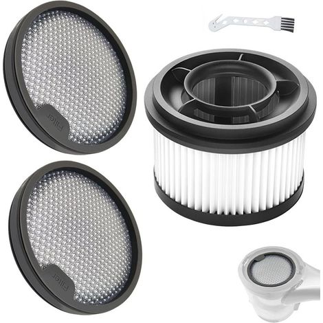 Accessoires d'aspirateur 4 pièces, adaptés aux aspirateurs T10/T20/T30/V12S/V16S/G9/G10, avec 2 filtres + 1 filtre + 1 brosse de nettoyage