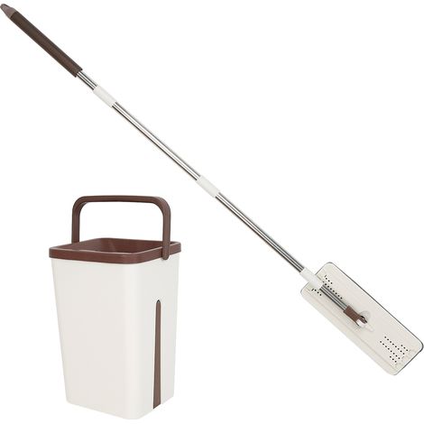 Bodenwischer  Selbstreinigender Mopp Magic Bucket Microfiber Spinning & 2 Mop Tuch Praktisch 360° (1/5)