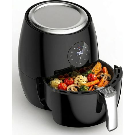 Air Fryer 3.5 L, Friteuse sans Huile 360°, Multifonction, Panier Lave-Vaisselle (1/5)