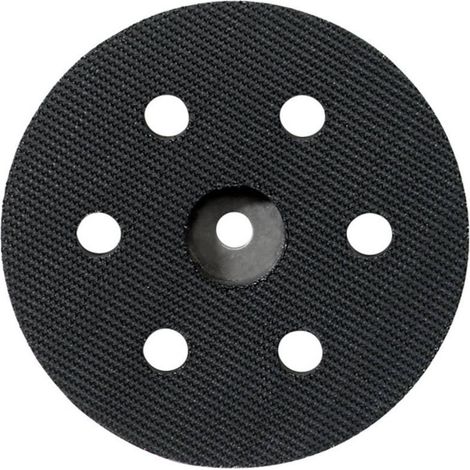 Piatto abrasivo perforato Metabo nero 80 mm