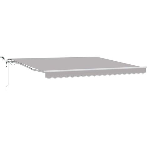Maison Exclusive - Tessuto per Tenda Grigio Chiaro 400 × 300 cm Poliestere (1/5)