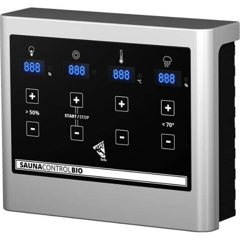 Steuergerät easy Bio für 4,5+ 9 KW Leistung,schwarz (1/4)