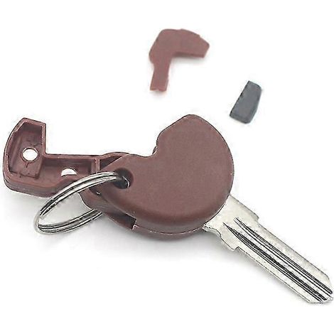 Étui de clé vierge non taillée pour Vespa GTS GTV GT S 125 200 250 300 avec puce transpondeur de haute qualité (1/5)