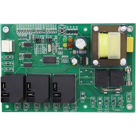 Poêle de Sauna Poêle de Sauna électrique, Générateur de Bain de Vapeur série PCB Large Principal, équipement de Machine de Bain et de Cuisson à la Vapeur Chauffe-Sauna pour Bain de Vapeur (1/2)