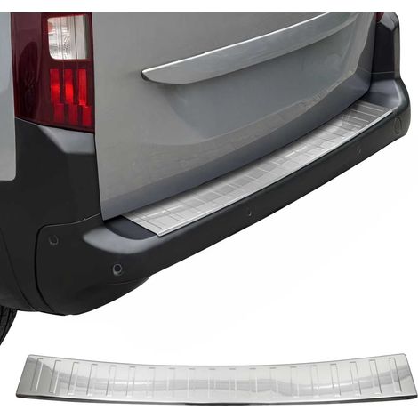 OMAC Ladekantenschutz Stoßstangenschutz für Opel Combo E 2019-2026 – Edelstahl Chrom (1/5)