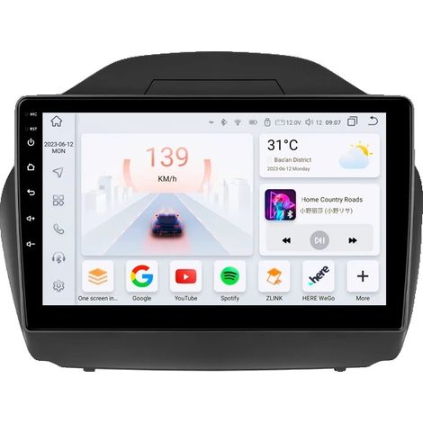 Reproductor multimedia para coche, pantalla táctil, salida de alta calidad, compatible con Hyundai Tucson 2 IX35 2011-2017, S6-6G 64G-8 núcleos-4G LTE-C