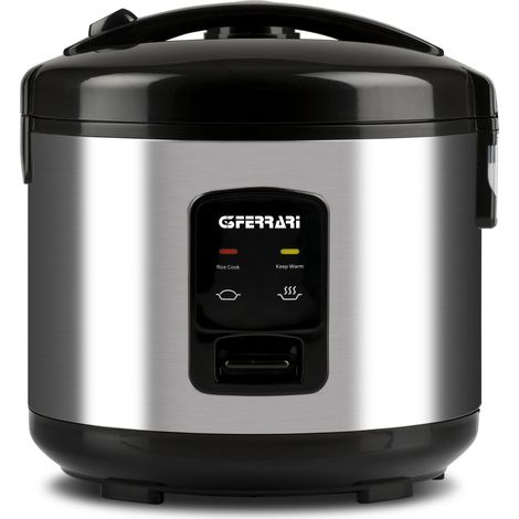 G3 Ferrari Risocotto Reiskocher 1,8 l 700 W Schwarz, Edelstahl