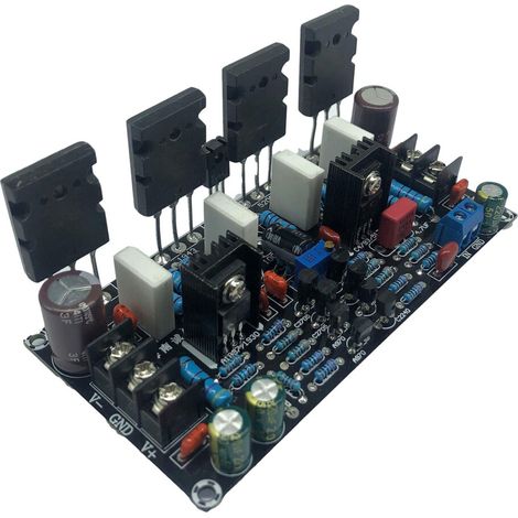 Compatible avec les cartes d'amplificateurs de puissance mono 1943 + 5200 et les cartes d'amplificateurs à tubes haute puissance de 200 W.