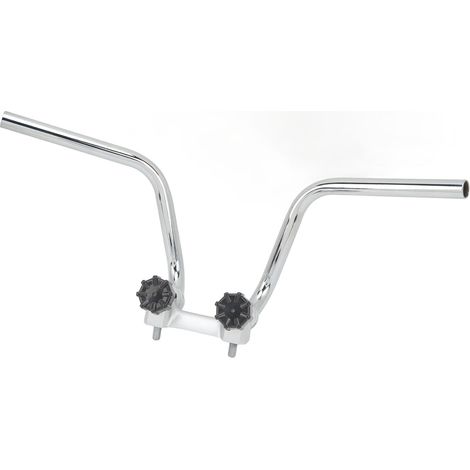 Guidon moto 22 mm acier inoxydable, système de guidon fendu pour Z50A Mini Trail CT70 Trail (1/5)