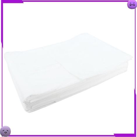 Drap non tissé jetable - AUCUNE - Imperméable & résistant à l'huile - Jetable hygiénique - Doux et confortable (1/5)