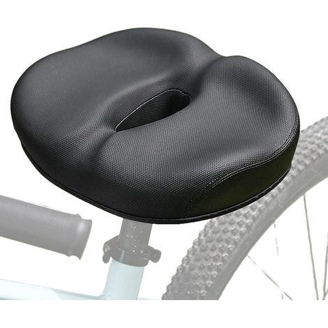 Coprisella per bicicletta con design traforato - sella di ricambio larga - accessorio comodo per bicicletta - bici da strada - bici da città - mountain bike - escursionismo (1/3)