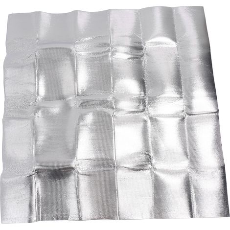 Couvercle d'isolation pour ventilateur de grenier, film isolant efficace en PE et aluminium, anti-poussière, pour ventilation de comble à la maison, 129x95 cm