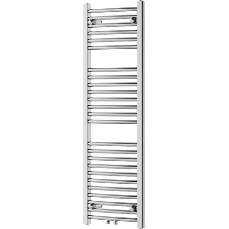 Mexen Ares radiateur de salle de bain 1200 x 400 mm, 349 W, chromé - W102-1200-400-00-01