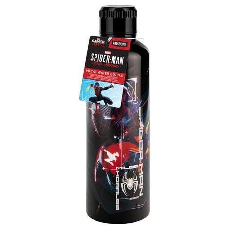 Paladone Products Borraccia in Metallo Spider-Man Miles Morales 500ml Acciaio Inossidabile