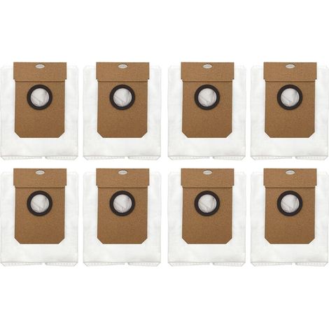 8er-Pack Ersatzbeutel für Cecotec Conga 11090 Staubsauger – Staubsauger-Ersatzteile – Staubbeutel – Haushaltsreinigungszubehör – AquaForge (1/5)