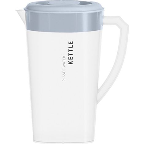 1 Pichet en plastique sans BPA, bec verseur anti-fuite, durable et léger, pour eau froide, usage intérieur et extérieur (1/5)