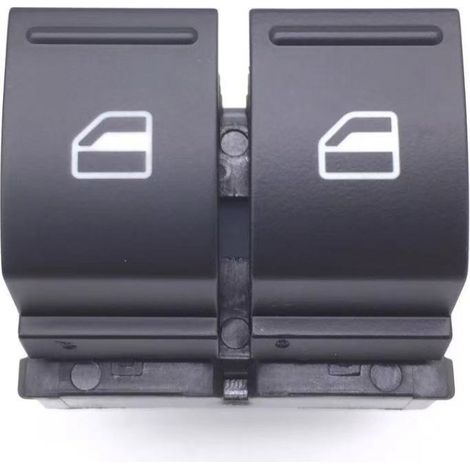 Interrupteur de porte et de vitre en verre pour Touran, Caddy, Scirocco et SEAT, double interrupteur de porte électrique 1K3 959 857A (1/5)