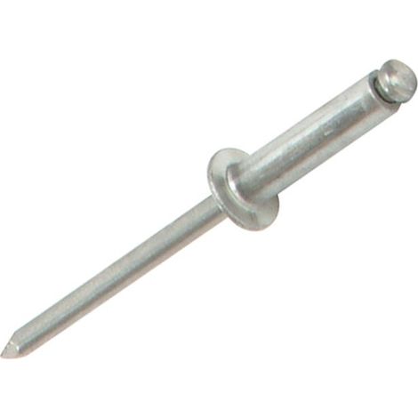 Arrow RMA 3/16 Inch (4.8mm) Medium Aluminum Rivets – Industrial Pack of 50 (1/2)