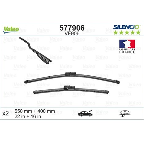 Balai d'essuie-glace Valeo 577906 FORD 1832131 1832132 1867269 1870825