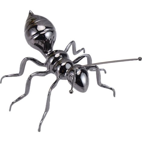 Metallene Ameisenfigur, 9,5 x 8 x 8 cm, zur Dekoration (1/5)