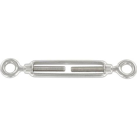 Cadenas inoxA4 avec 2 Oeillets, M10 (1/2)