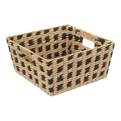 31x15cm cestino terre inconnue nero - 5five (1/4)
