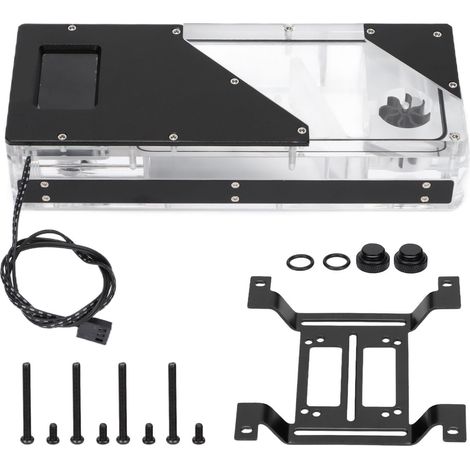 Intelligente elektrische 3-Pin-Erkennungsbox für Wassertanks mit RGB-LCD-Display und 5-V-Drehzahlmessung