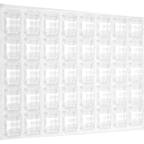 Butoirs Adhésifs en Silicone Transparent Anti-Collision pour Meubles, 40 Pièces, Design Simple et Pratique, Protège Les Murs et Armoires sans Laisser de Traces (1/5)
