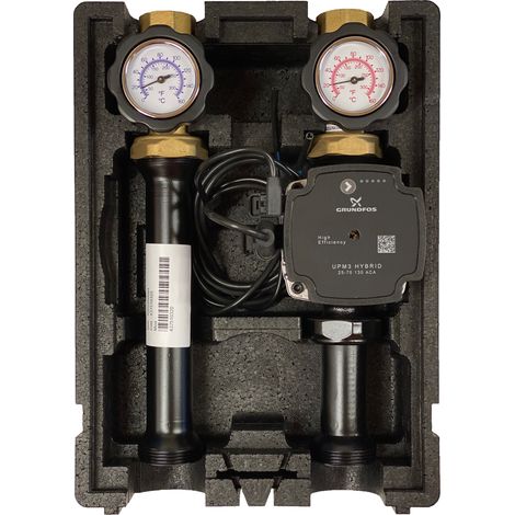 EcoMix Heizkreispumpengruppe direkt, mit Grundfos UPM3 Hybrid (1/4)
