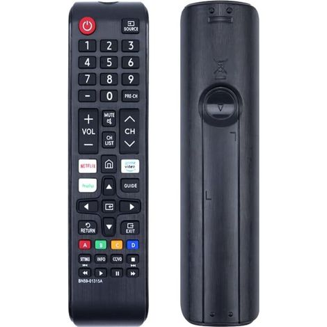 Enowelir Remplacement Télécommande Universelle de Rechange pour Samsung Smart Universelle Télécommande pour Samsung Smart TV Télécommande de Rechange Compatible avec Tous Les Téléviseurs Samsung Télév (1/5)