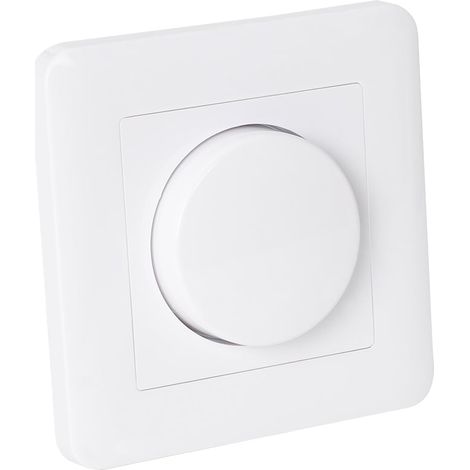 Variateur Va-et-Vient Universel LED TRIAC Blanc (1/4)