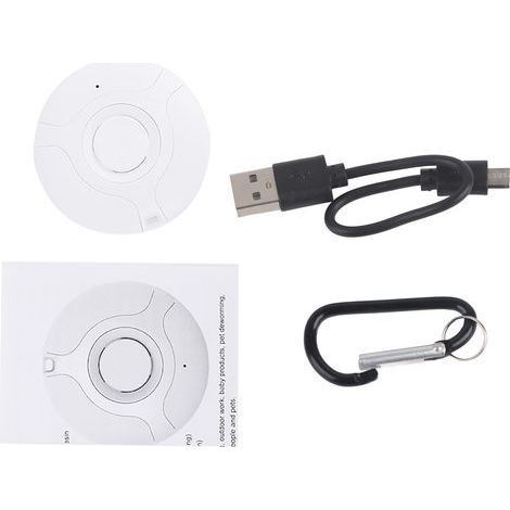 Wiederaufladbare, tragbare Mückenschutzlampe mit USB-Anschluss für Garten und Außenbereich, elektronischer Schädlingsbekämpfer, Weiß (1/5)