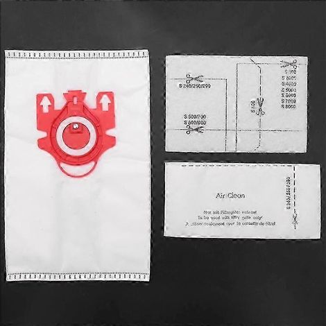 20 sacs à poussière pour aspirateur Miele FJM Air Clean - NEUF (1/5)