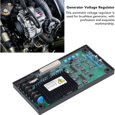 Régulateur de tension automatique pour générateur à excitation sans balais, stabilisateur de tension (carte AVR), 160-260 V CA (1/5)