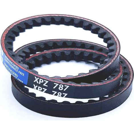 Courroie type trapézoïdale crantée XPZ787