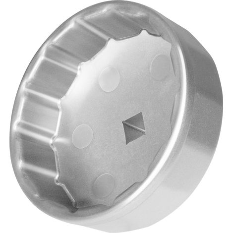Clé à filtre à huile universelle 74 mm 14 rainures style spin-on compatible avec etc. (1/5)