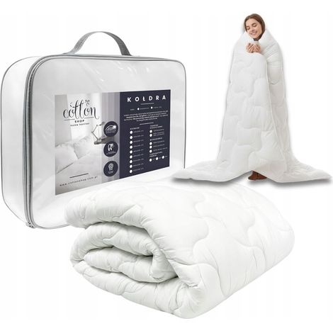 Winter-Bettdecke 200x200 cm, warm, antiallergisch, flauschig, gesteppt, Produkt PL