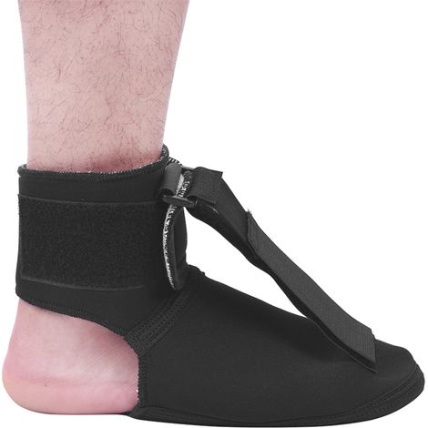 Orthèse réglable pour pied tombant, correcteur de posture cheville-pied, attelle, orthèse de cheville M (1/5)
