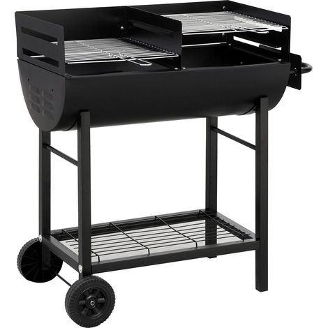 Tepro 1037 Griglia A Carbone Detroit - Vassoio Per Griglia A Carbone Per Barbecue Con Carrello (1/5)