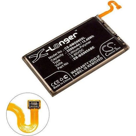 NX - Batterie téléphone, smartphone, GSM pour Samsung S9 Plus 3.85V 3500mAh - EB-BG965AB (1/2)