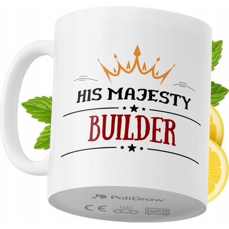 Lustige Kaffeetasse mit witzigem Textdesign für Bauarbeiter – ideal für Geburtstage, Namenstage und Feiertage. Hochwertige Tasse für besondere Anlässe im Büro oder Homeoffice. Farbe: Weiß, 330 ml.