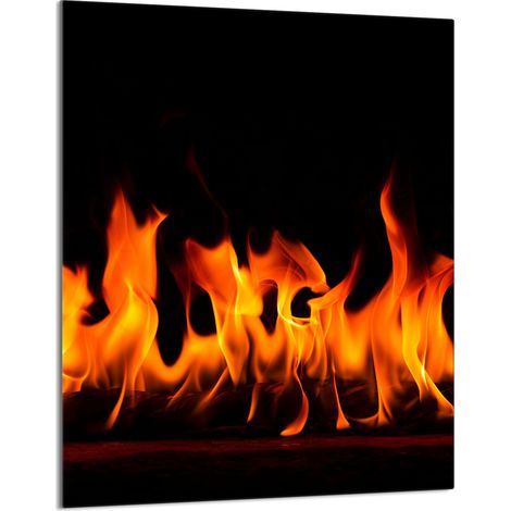 Glasschneidebrett 40x52 Feuer (1/5)