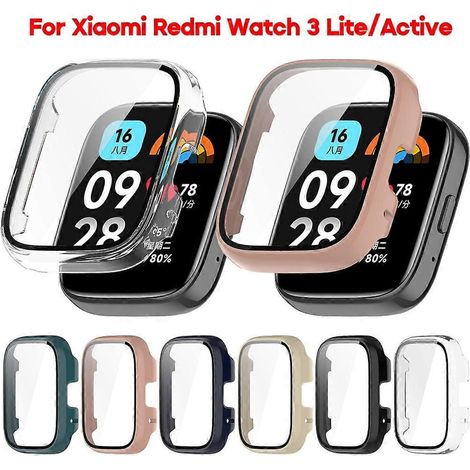 Étui de protection Bumper pour montre Redmi Watch 3 Lite, protection d'écran anti-poussière (1/4)
