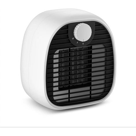 Chauffage électrique domestique chauffage électrique à faible consommation d'énergie en hiver micro - ventilateur chauffage portatif protection contre la surchauffe intérieure Ivoire (norme européenne (1/2)