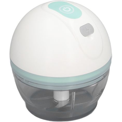 Hachoir à ail électrique sans fil à 2 lames, capacité 150 ml, pour piments et oignons. (1/5)
