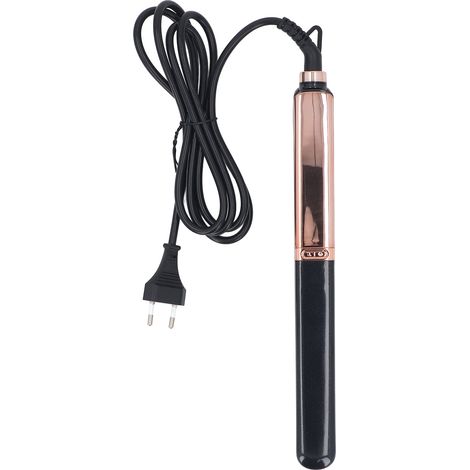 Lisseur à cheveux ionique portable, chauffe rapide, ultra fin, 60 W, écran LED, arrêt automatique, noir, prise UE (1/5)